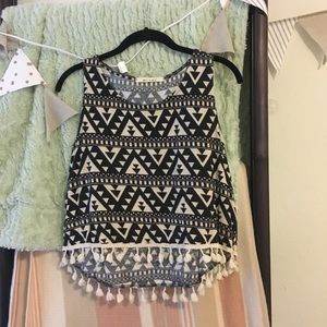 Tribal Crop Top